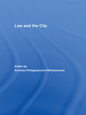 cover image of Law and the City